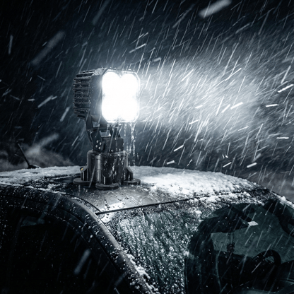 Motorized Remote Control Laser LED Searchlight