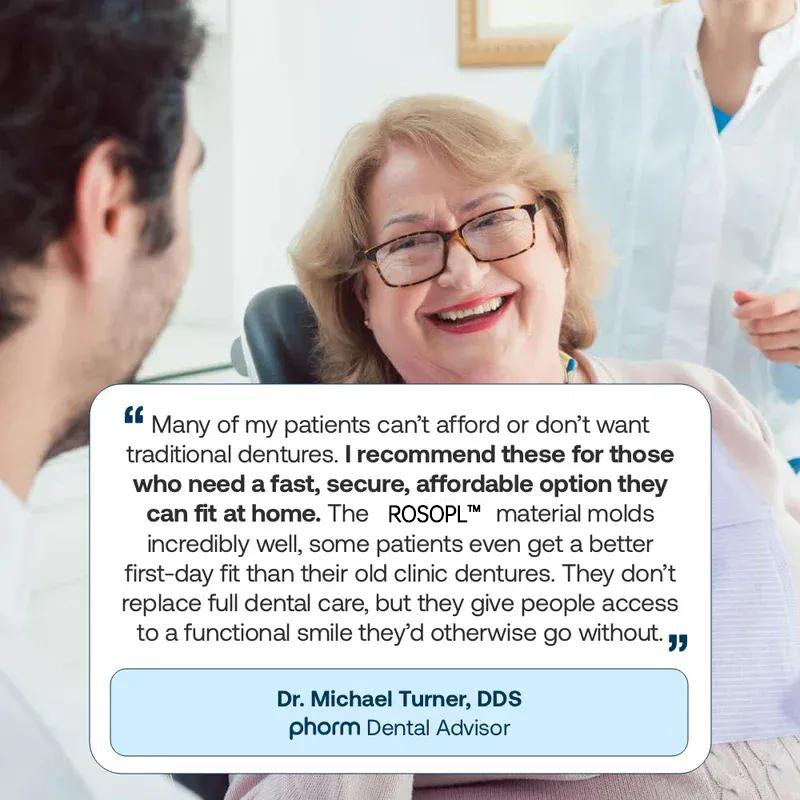 🌎 OOVOOL™ Custom-Fit Dentures ⏰ ENDS TODAY • 70% OFF | Smile with Confidence