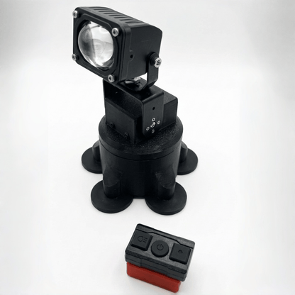 Motorized Remote Control Laser LED Searchlight