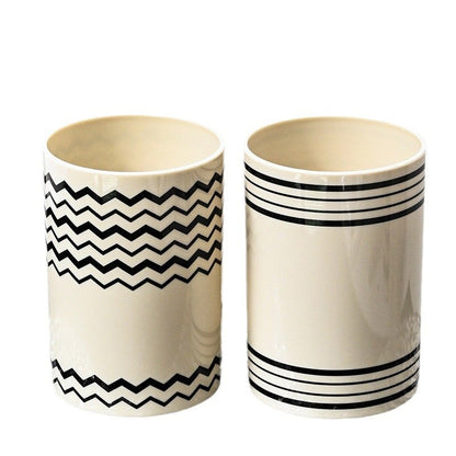 British-style high-value couple mouthwash cup, student and household premium anti-mildew and antibacterial plastic cup, toothbrush cup