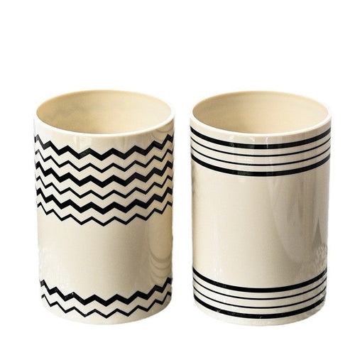 British-style high-value couple mouthwash cup, student and household premium anti-mildew and antibacterial plastic cup, toothbrush cup