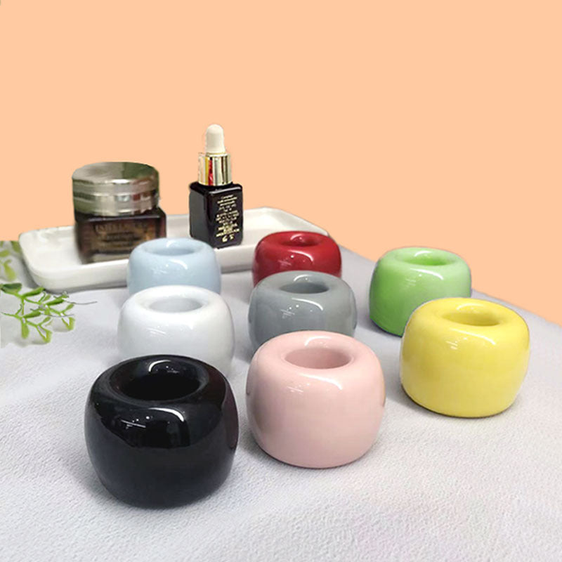 Creative ceramic toothbrush holder, toothbrush base, toothbrush holder, dental appliance holder, toothbrush tray