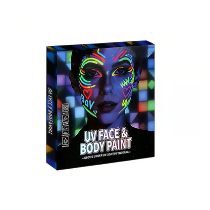UV Neon Face Paint Markers 12 Colors