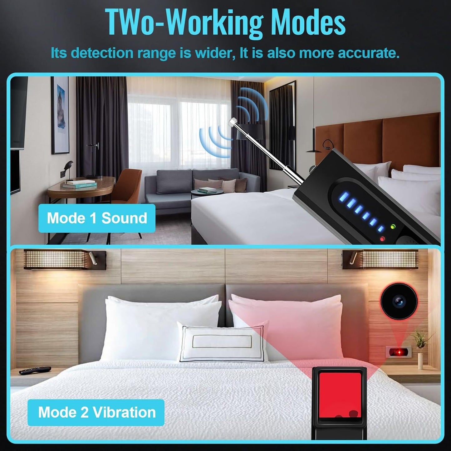 [Protecting your privacy] Hidden Camera Detectors, GPS Tracker Detector and RF Signal Scanner,  Find Out Hidden GPS Trackers